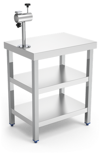 [074486] Mesa *inox *jamonera *RT-2D