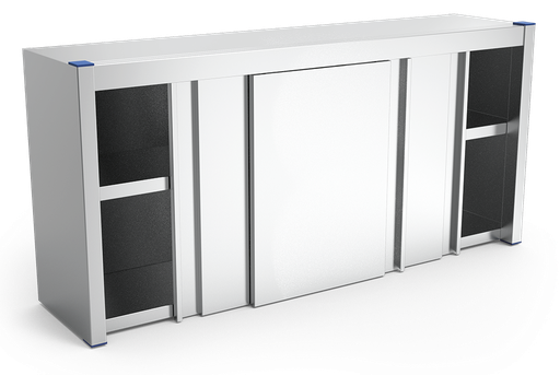 [080806] Armario inox de puertas correderas