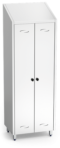 [081602] Armari *inox per a productes de neteja - 2 portes