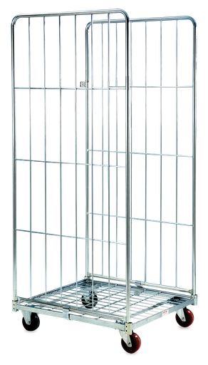 [076002] Carro de servei *inox amb 2 *entrepaños