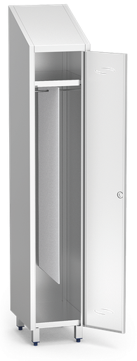 [081456] Separador vertical para taquilla de puerta grande en pvc