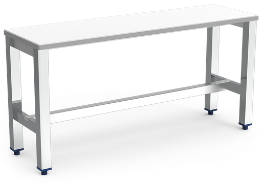 [084210] Banc de vestuari en acer inoxidable i polietilè