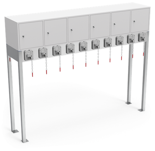[081432] Consigna per a 10 carros amb taquilla