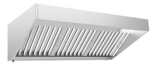 [076602] Campana extractora mural d'acer inoxidable