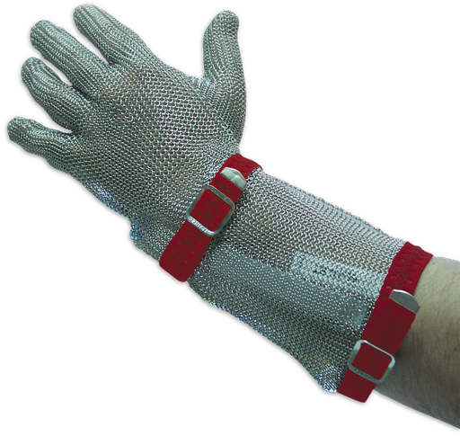 [448652] Guant de malla *inox reversible amb corretja i braçalet