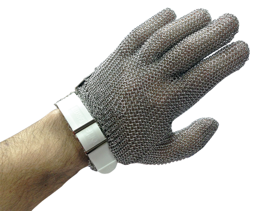 [448602] Guant de malla *inox reversible amb corretja