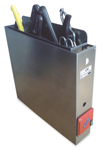 [040402] Esterilitzador de ganivets mitjançant aigua calenta per a adossar