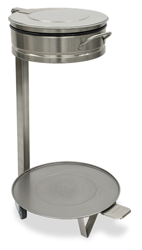 [486010] Contenedor porta-bolsas con tapa y ruedas