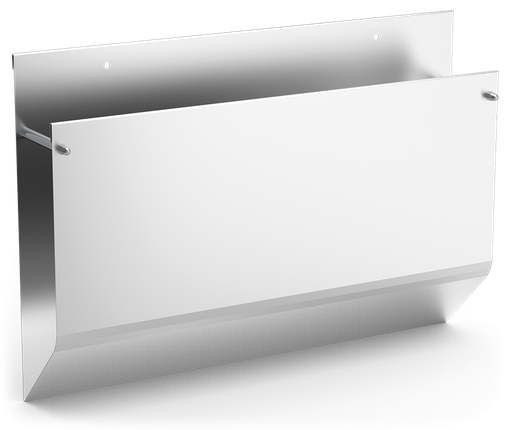 [080410] Dispensador inox mural de papel alimentario