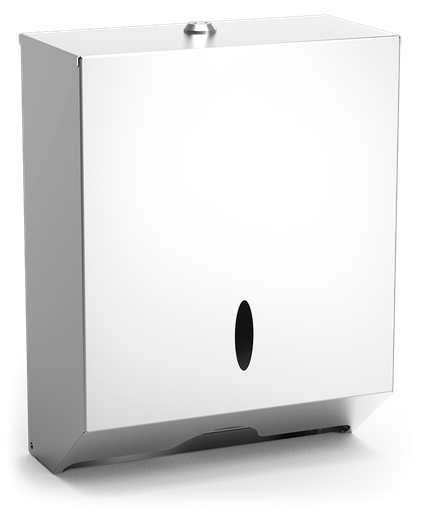 [062030] Dispensador en acero inox de toallas de papel