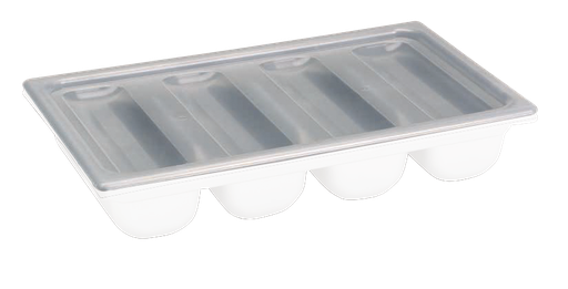 [486210] Tapa para cubertero plástico gris GN 1/1