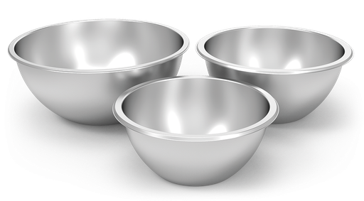 [480616] *Bowl d'acer inoxidable