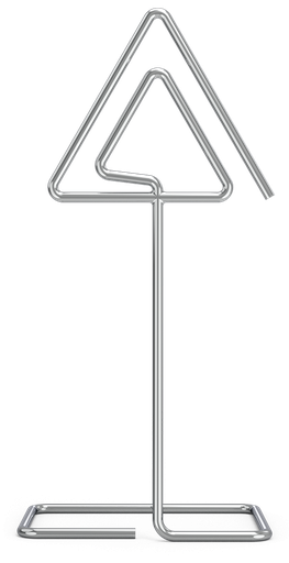 [081860] Portaprecios en varilla inox