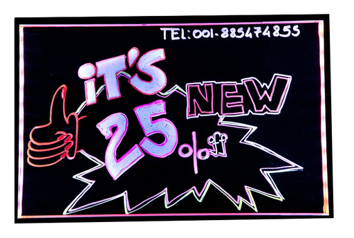 [480236] Pissarra de led mural