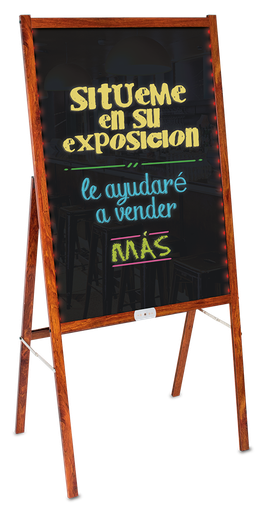 [480238] Pizarra de led con atril