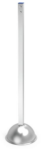 [080430] Columna d'acer inoxidable per a dispensadors de tiquet