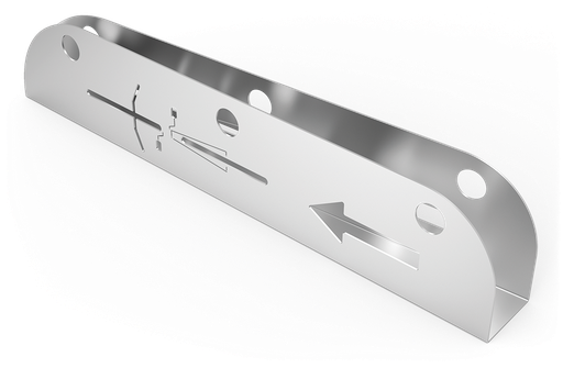 [084610] Pàrquing suporti per a aparcament de bicicletes en acer inoxidable