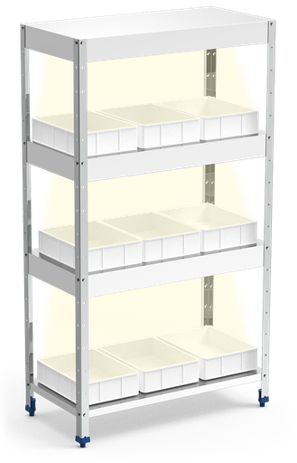[015602] Estantería para huerto de interior