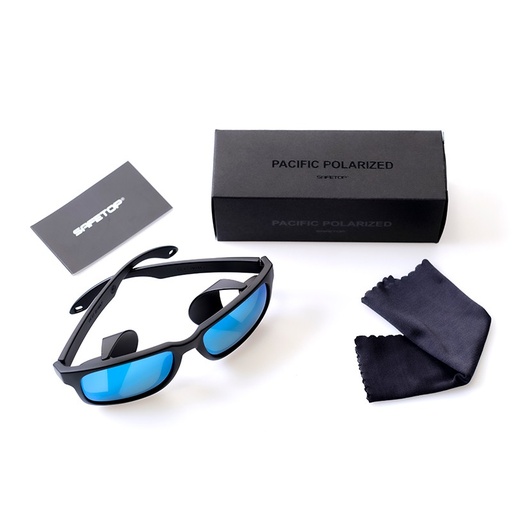 [10389] PACIFIC Polaris, gafa ocular azul polarizado espejado, 1F
