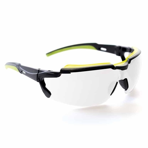 [10001] POMPEIA, Gafas Sport black-green Clear lenses