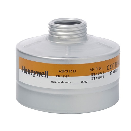 [36008A] FILTRO CLASE 2, A2P3 (250 cc) ALUMINIO para máscaras clase 2