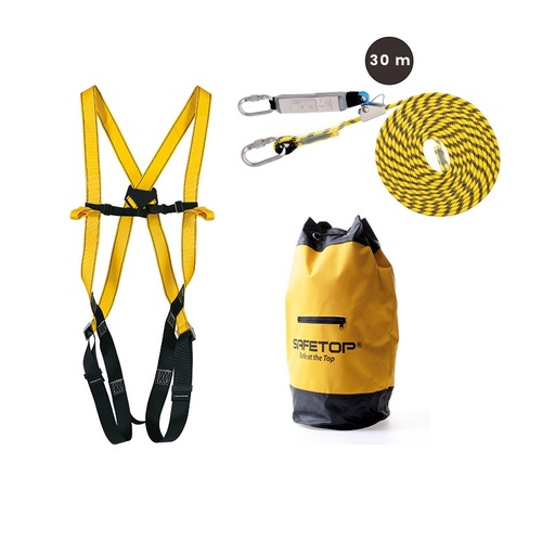 [80773] HELKA 71/30, kit con arnés 80071B+81233 (30 m)+80122
