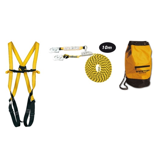 [80771] HELKA 71/10, kit con arnés 80071B+81231 (10 m)+80122