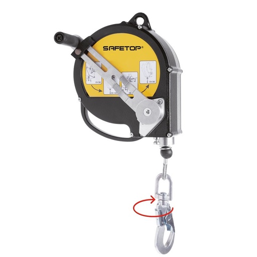 [80307] TORNO SAFE 15, torno de cable 15 m con manivela